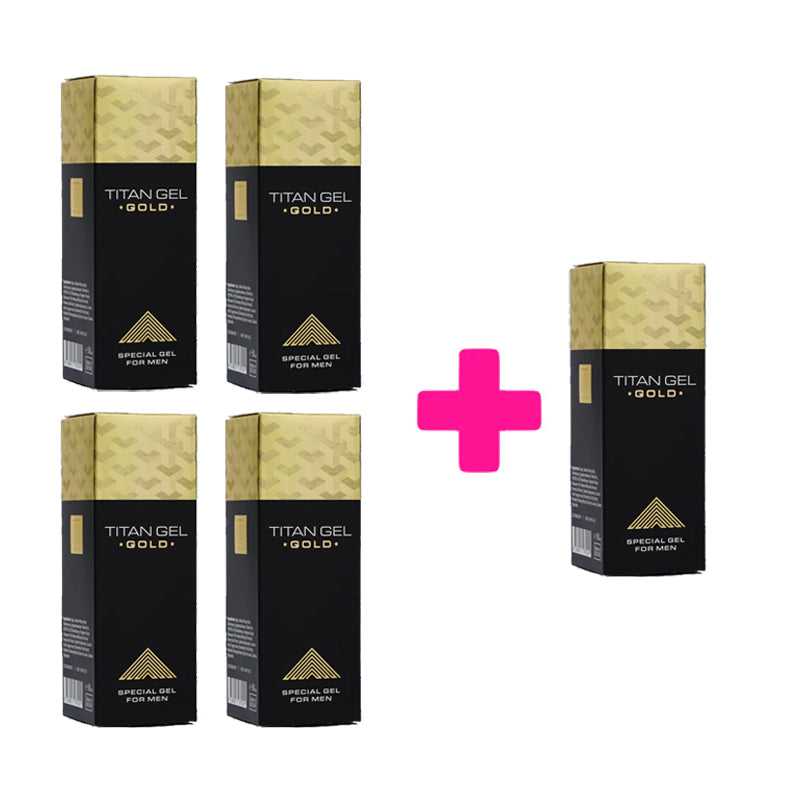 4+1 GRATIS Titan Gel Gold