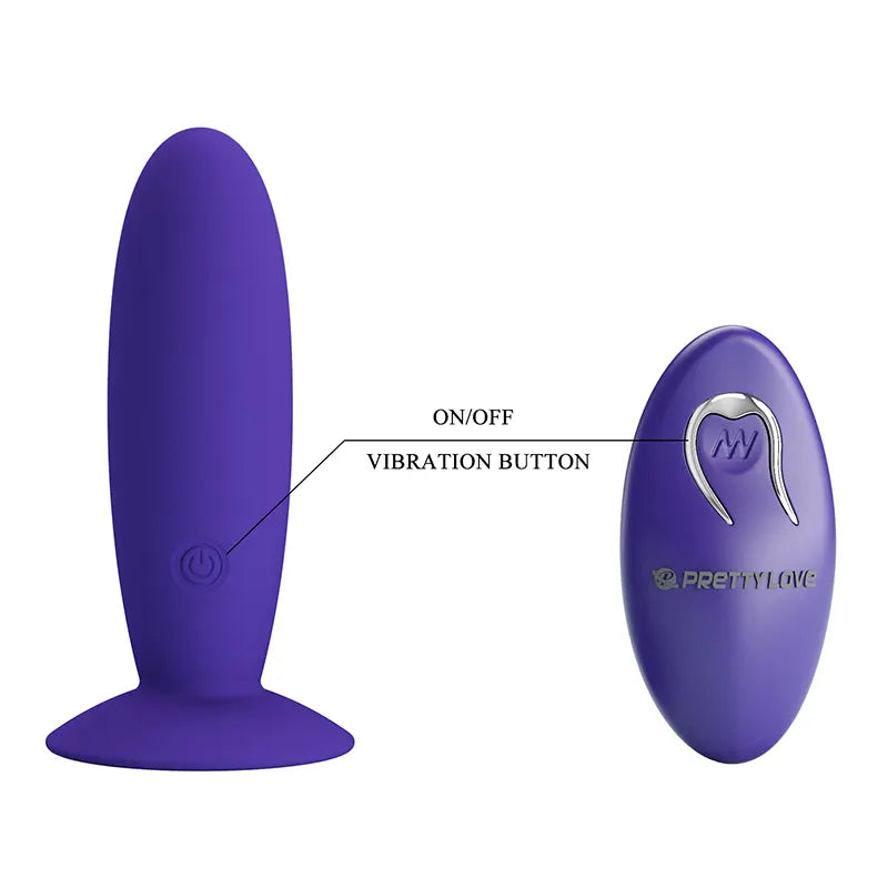 Analni vibrator sa bezicnim daljinskim - Youth