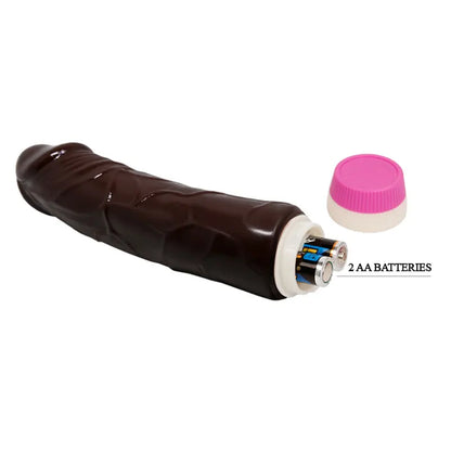 Crni realistični vibrator 20cm - Fantasy Vibe