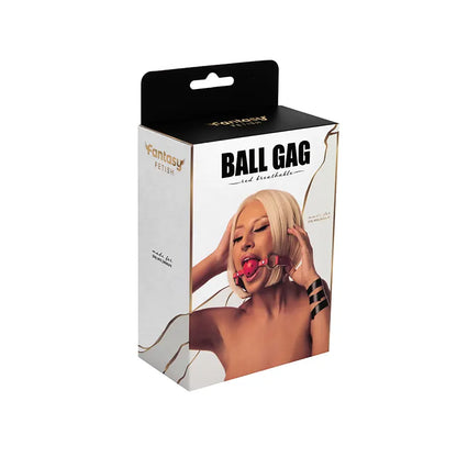 Crvena kugla za usta sa rupicama Red Breathable Ball Gag