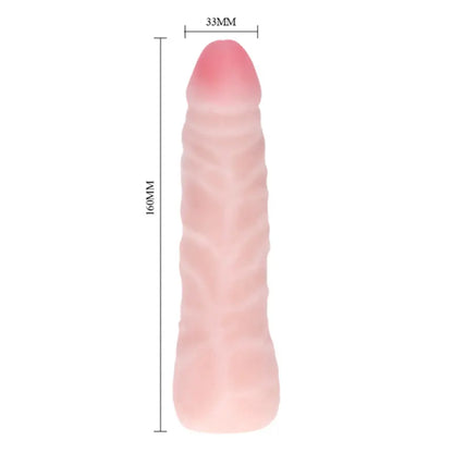 Dildo boje kože 16cm