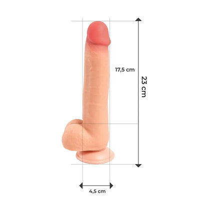 Dildo sa kožicom koja se pomera Iapetus