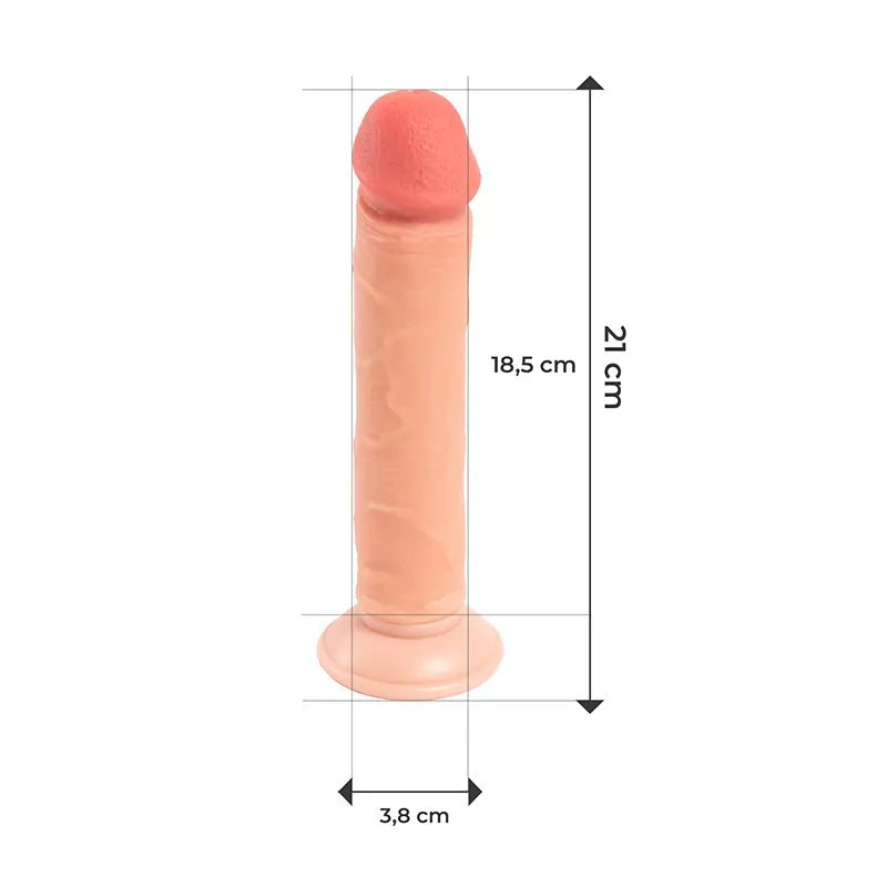 Dildo sa kožicom koja se pomera - Oceanus