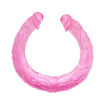 Roze dupli dildo