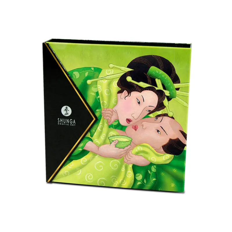 Erotski Set Geishas Secrets Set Green Tea | Shunga