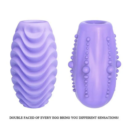 Jaje masturbator Double Sided Egg Purple