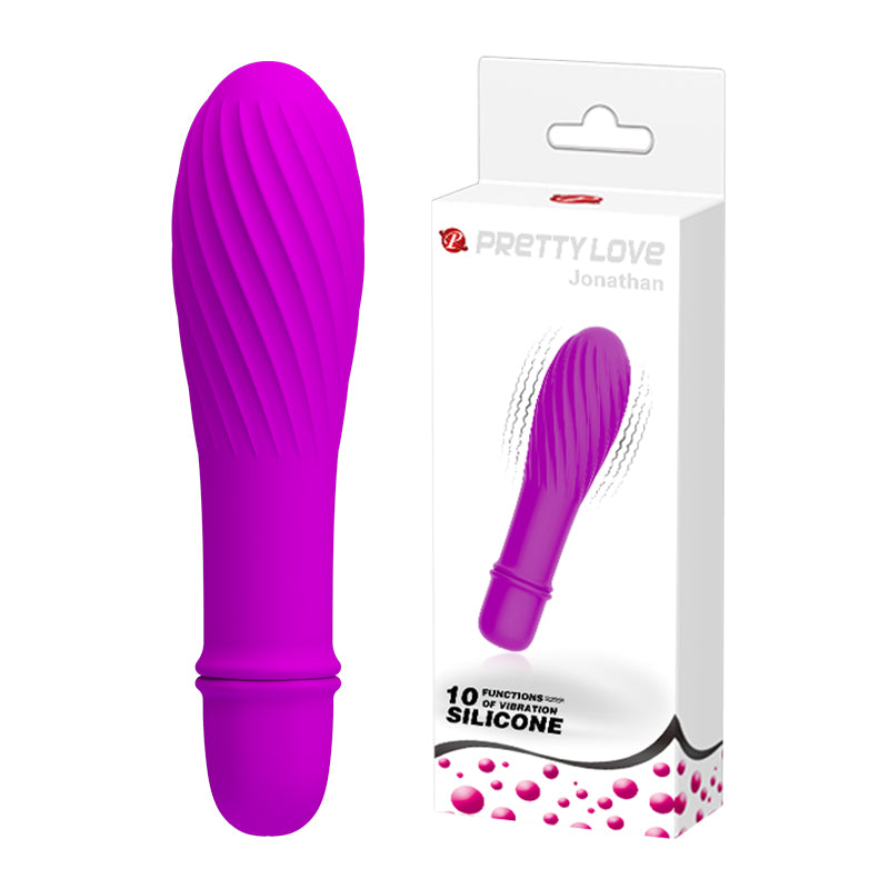 Ljubičasti Silikonski Vibrator - Jonathan