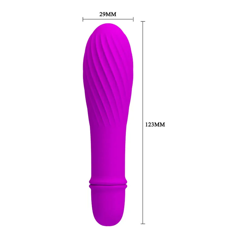 Ljubičasti Silikonski Vibrator - Jonathan