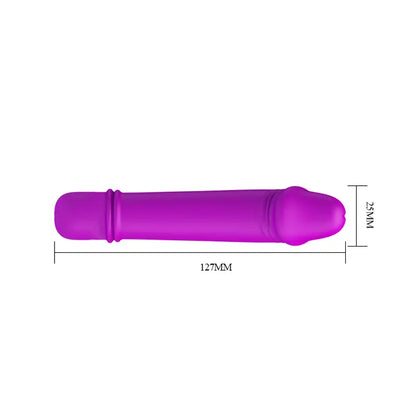 Ljubičasti Silkonski Vibrator - Emily