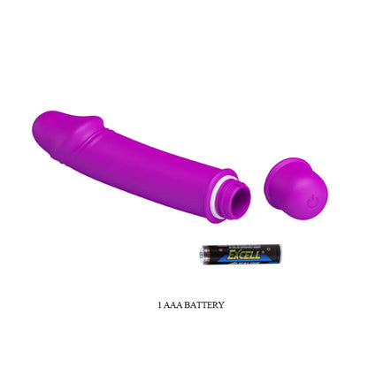 Ljubičasti Silkonski Vibrator - Emily