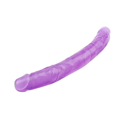 Ljubicasti dupli dildo - 33cm