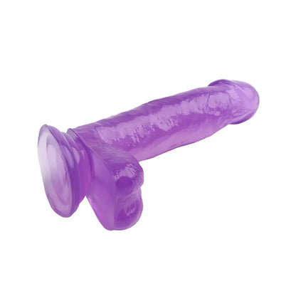 Ljubicasti realisticni dildo 18cm