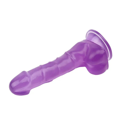 Ljubicasti realisticni dildo 20cm