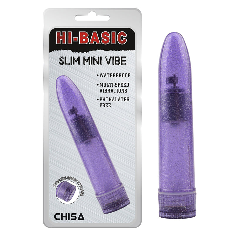 Ljubicasti vibrator - Slim Mini Vibe Purple