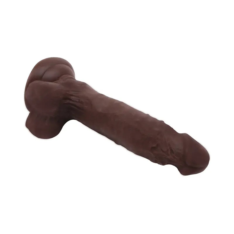 Mekani dildo sa testisima 19cm Flatterer