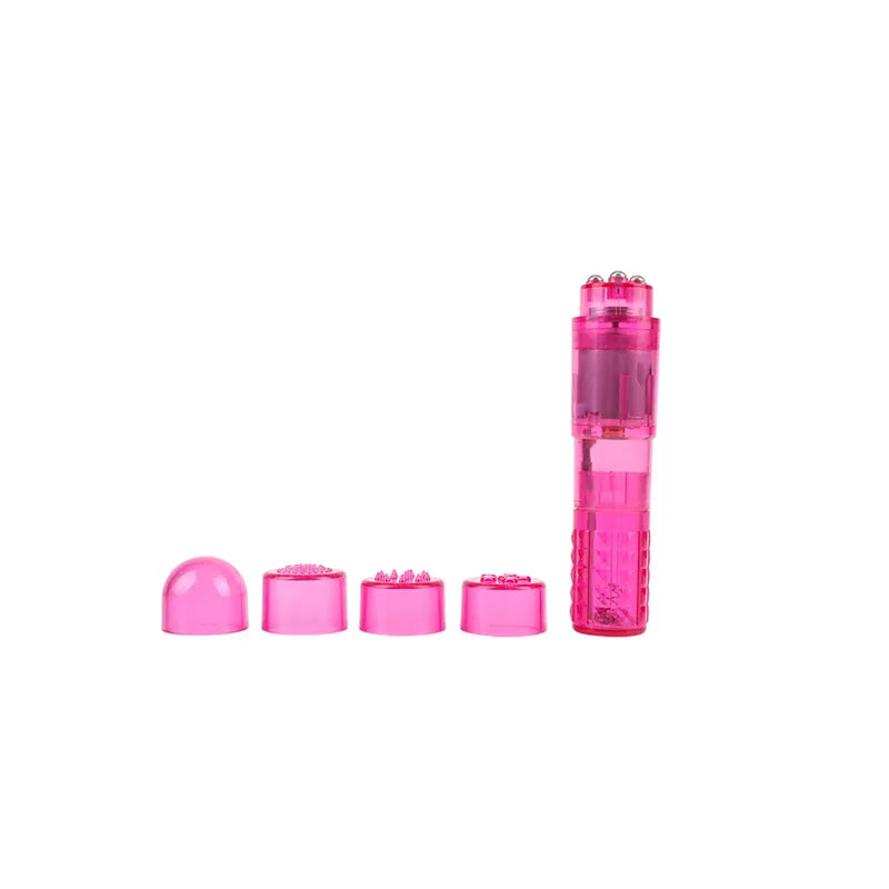 Multufinkcionalni Plasticni Vibrator - THE ULTIMATE MINI MASSAGER PINK