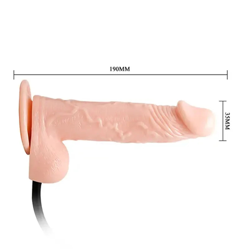 Realistični dildo na naduvavanje