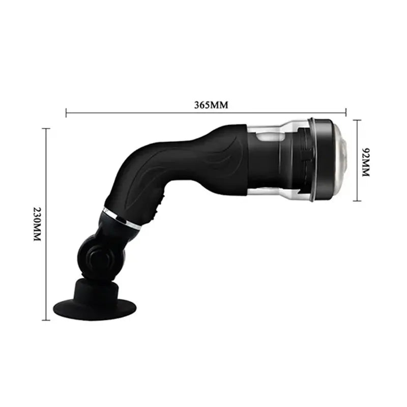 Masturbator sa rotacijom i vakum postoljem