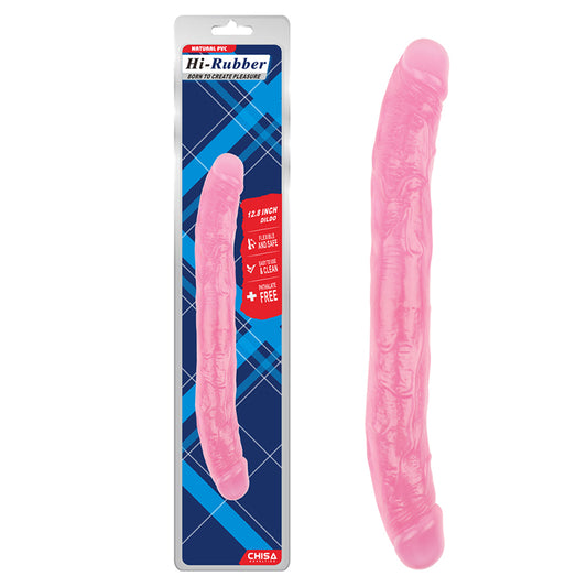 Roze dupli dildo - 33cm