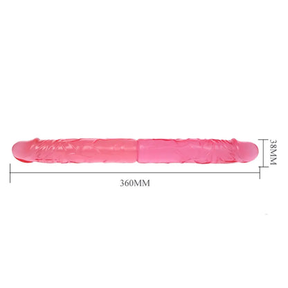 Roze Dupli Dildo - 36cm