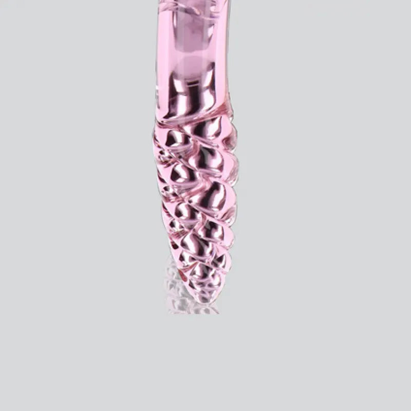 Roze stakleni dildo