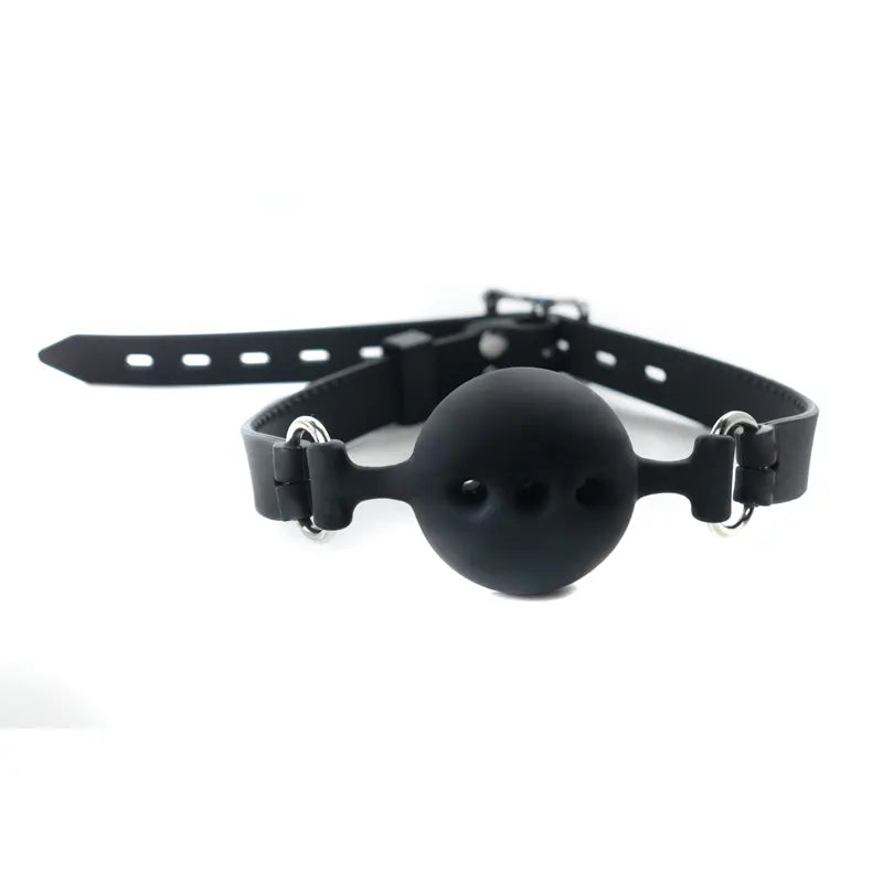 Silikonska kugla za usta sa rupicama Silicone Breathable Ball Gag