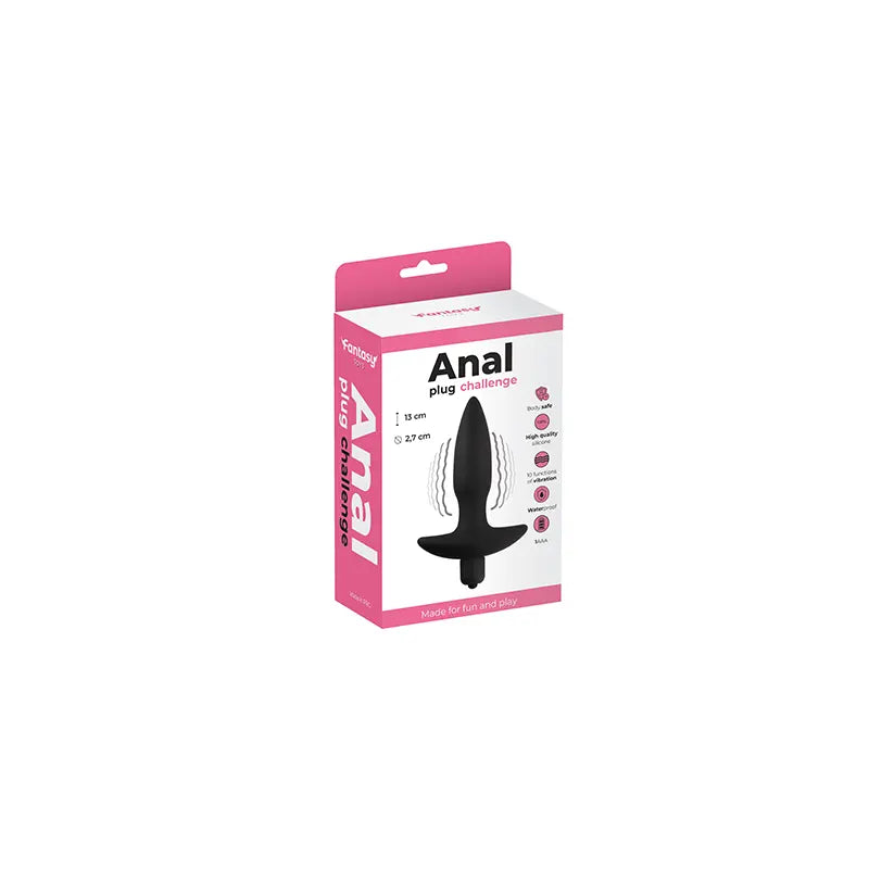 Silikonski analni vibrator - S Vibrating Anal Plug