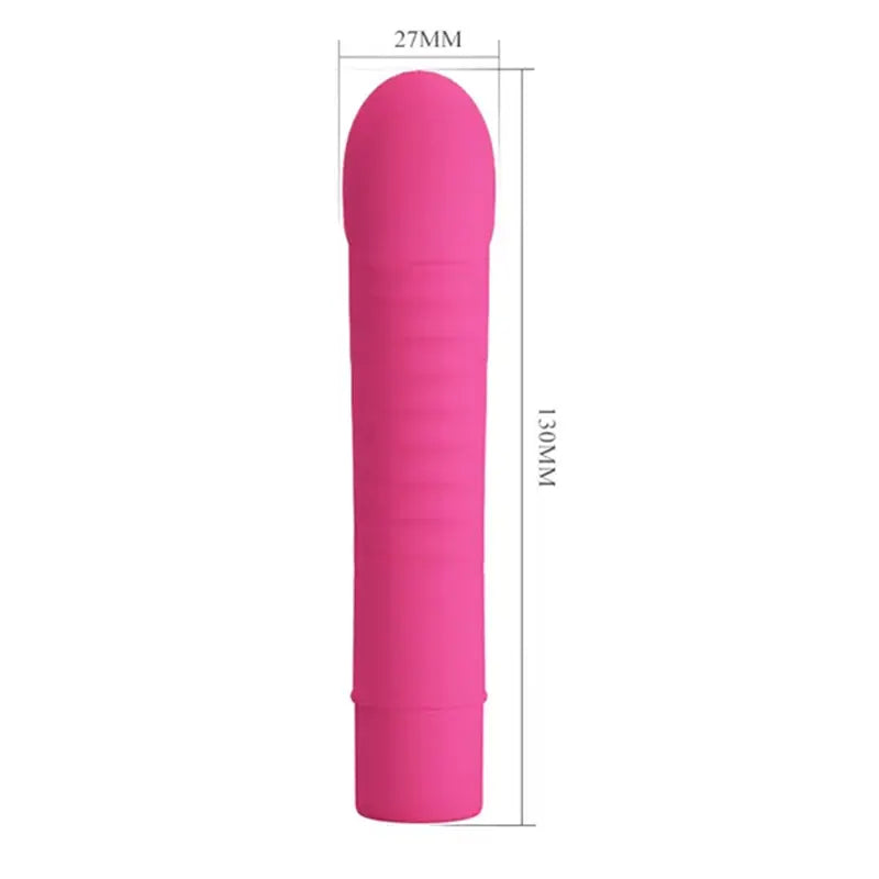 Roze silikonski vibrator 10 funkcija vibracije