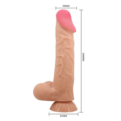 Sliding Skin Dildo 24cm