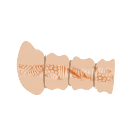 Veštačka vagina sa prstenovima 14cm