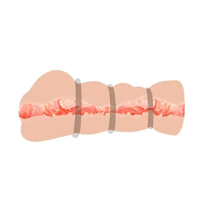 Veštačka vagina masturbator sa prstenovima