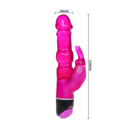 Roze multifunkcionalni vibrator 22cm