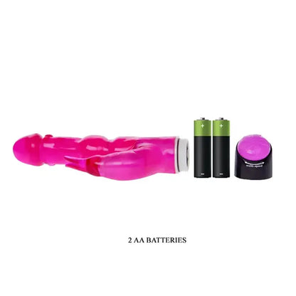 Roze multifunkcionalni vibrator 22cm