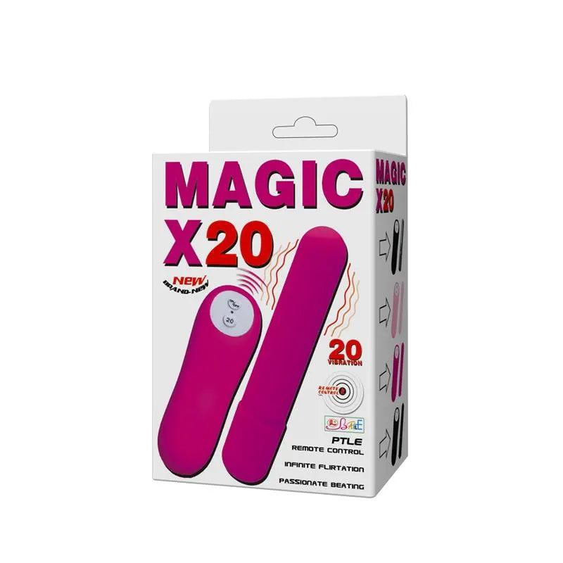 Vibro metak sa bežičnim daljinskim Magic X20