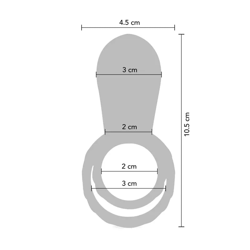 Vibro prsten sa daljinskim Couples Vibrator Ring