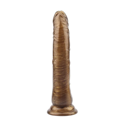 Zlatni Dildo 22cm Mike Hawk Gold