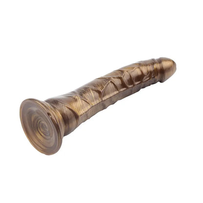 Zlatni Dildo 22cm Mike Hawk Gold