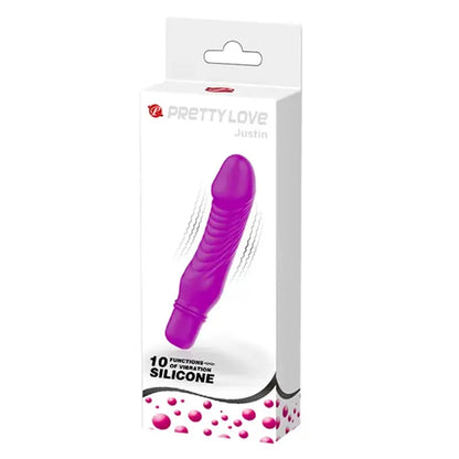 Mali ljubičasti vibrator 10 funkcija vibracije